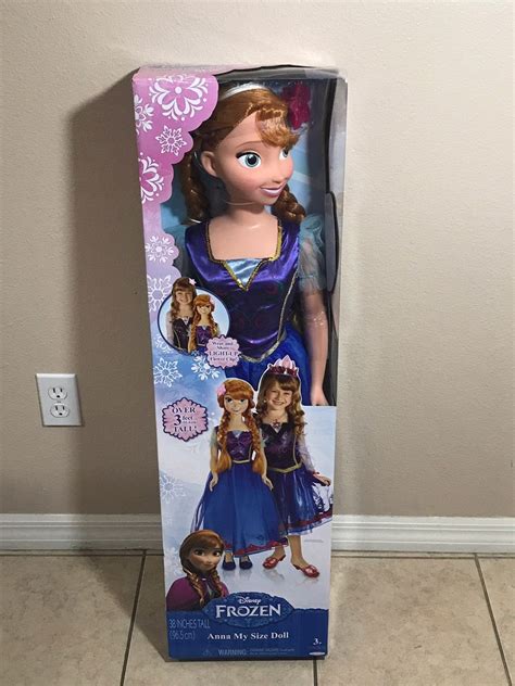 anna doll|anna frozen doll my size.